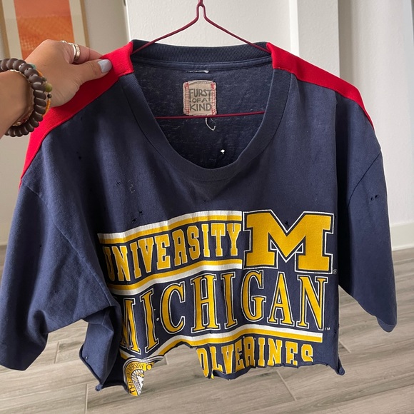 LF FURST OF A KIND vintage crop tee MICHIGAN - Picture 5 of 6